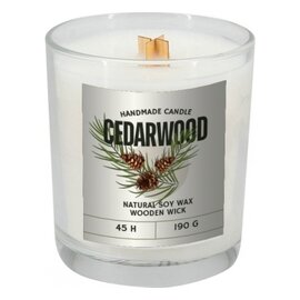 Świeca sojowa 190g Cedarwood PS0003