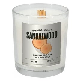 Świeca sojowa 190g Sandalwood PS0004