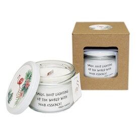 Roślinna świeca zapachowa mała