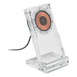 Ładowarka bezprzew. akryl 15W MO2611-22