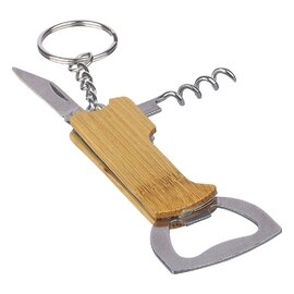 Bambusowy brelok do kluczy 3 w 1 VA418-16