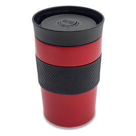 Kubek termiczny Husavik 320 ml, czerwony R08480.08