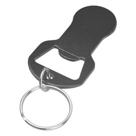 Brelok z otwieraczem do butelek i żetonem do wózka z aluminium z recyklingu OLIWIER 9544503