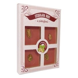 Czekolada Ruby z pistacjami 30g/60g