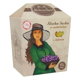 Śliwka w czekoladzie z imbirem 150g