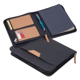 Teczka na dokumenty A5 z RPET z notatnikiem SHANNON 2543203