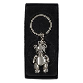 Brelok miś Checo, srebrny R73135.01