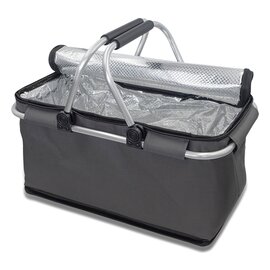 Izotermiczny kosz piknikowy Huron, grafitowy R08160.41