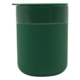 Kubek ceramiczny Caldo 370 ml, ciemny zielony R85322.51