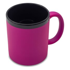 Kubek ceramiczny Velluto 350 ml, magenta R85324.34