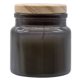 Świeca zapachowa w szkle Lemora, grafitowy R17379.41