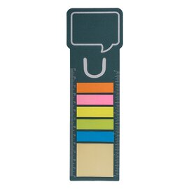 Zakładka do książki z linijką, ciemny zielony R73670.51