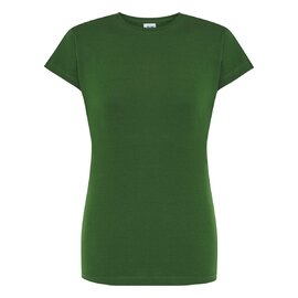 T-SHIRT DAMSKI JHK TSRLCMF145 – BOTTLE GREEN