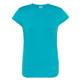 T-SHIRT DAMSKI JHK TSRLCMF145 – TURQUOISE
