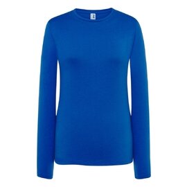 T-SHIRT DAMSKI Z DŁUGIM RĘKAWEM JHK TSRLCMF150 LS – ROYAL BLUE