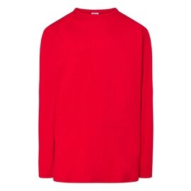 T-SHIRT MĘSKI Z DŁUGIM RĘKAWEM TSRA150LS – RED