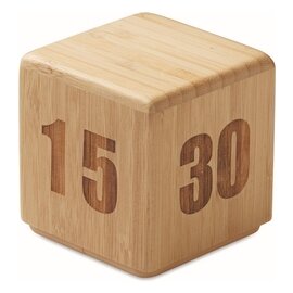 Bambusowy zegar z funkcją drzemMO2933-40