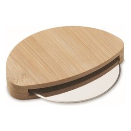 Okrągły bambusowy nóż do pizzy MO2913-40