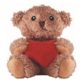 Pluszowy miś z sercem     MO2802-05