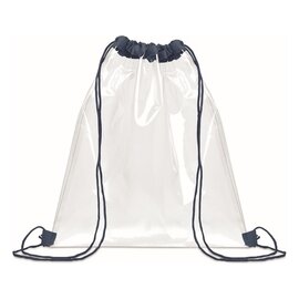 Przezroczysta torba ze sznurkieMO2814-85