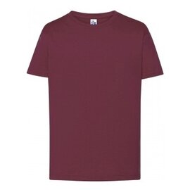 T-SHIRT KID JHK TSRK190 – BURGUNDY