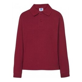 POLO KID LS JHK PKID210LS – BURGUNDY