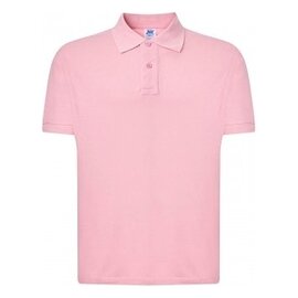 POLO MĘSKIE JHK PORA210 – PINK JASNY