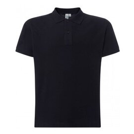 POLO MĘSKIE PREMIUM JHK PORA240 – BLACK