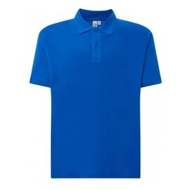 POLO MĘSKIE PREMIUM JHK PORA240 – ROYAL BLUE