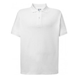 POLO MĘSKIE PREMIUM JHK PORA240 – WHITE