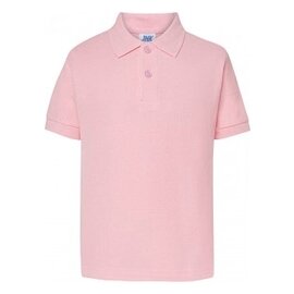 POLO MŁODZIEŻOWE JHK PKID 210 – PINK JASNY