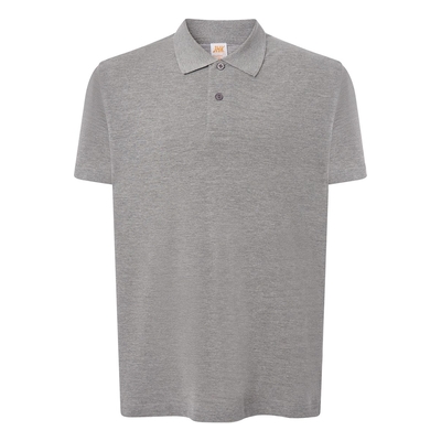 POLO MĘSKIE JHK OCEAN175 POLO – GREY MELANGE