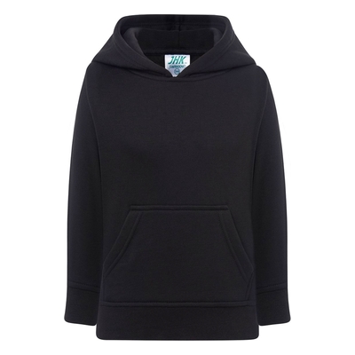 KID SWEATSHIRT KANGAROO BLACK