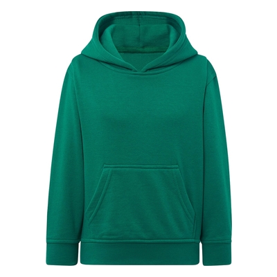 KID SWEATSHIRT KANGAROO KELLY GREEN