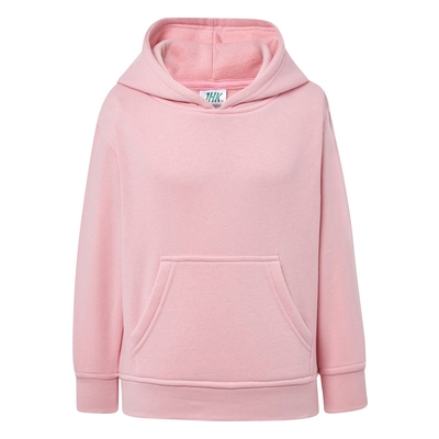 KID SWEATSHIRT KANGAROO PINK