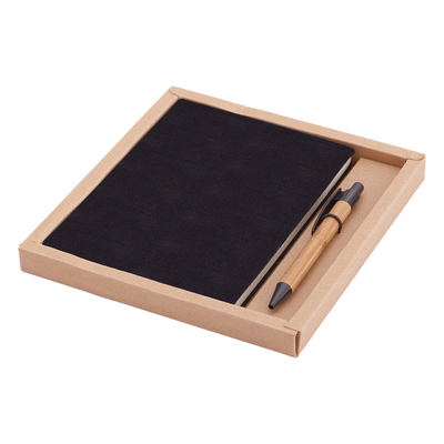 Zestaw Porto - notes z długopisem, czarny R64238.02