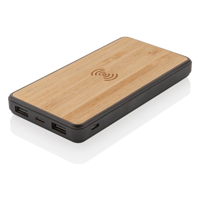 Bezprzewodowy power bank 8000 mAh, ładowarka bezprzewodowa 5W, RABS P322.389