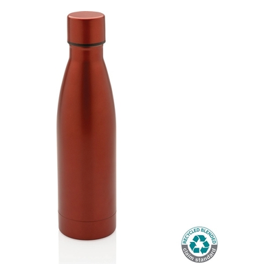 Próżniowa butelka sportowa 500 ml, stal nierdzewna z recyklingu P433.274