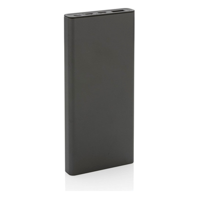 Szybki power bank 10000 mAh Terra, aluminium z recyklingu P322.692