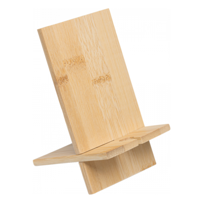 Stojak na smartfon BAMBOO CHAIR, brązowy 56-1107369