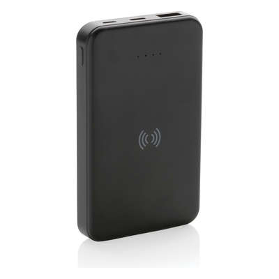Power bank 5000 mAh, ładowarka bezprzewodowa 5W P322.621