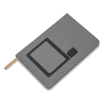 Notes z kieszonką na telefon Irun, szary R64265.21