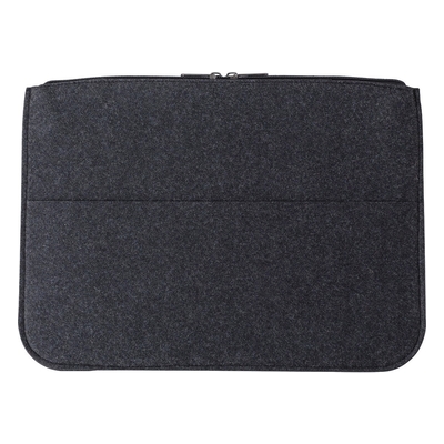 Teczka na dokumenty z filcu RPET, etui na laptopa 14 V1256-15