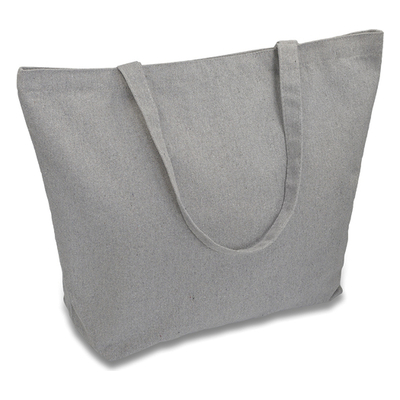 Torba z bawełny 340g/m2 Kinia, szary R08487.21