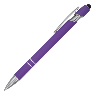 Długopis aluminiowy Softano, fioletowy R73424.11