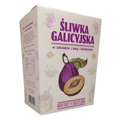 Śliwka Galicyjska z kawą i kardamonem 150g - "Made in Małopolska
