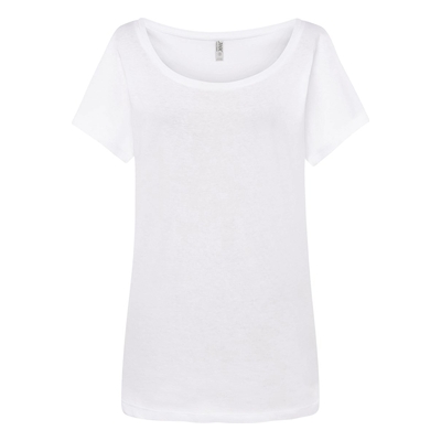 T-shirt DAMSKI TRINIDAD JHK TSUL140 TRND – WHITE